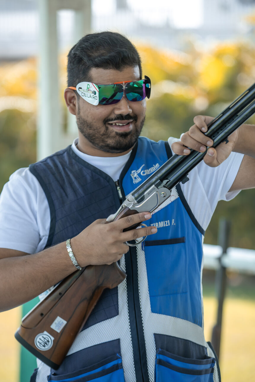 A shooter at the Crowne range, Valad