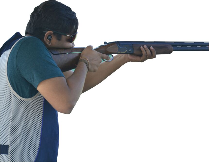 A shooter at the Crowne range, Valad
