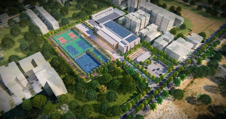 Naroda Sports Complex — view 2