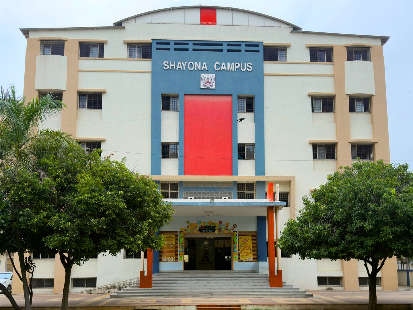 The Shayona campus building