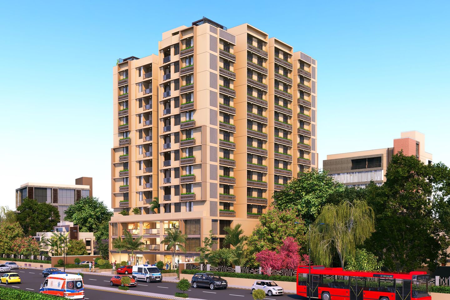 Shayona Shivali — Akhbarnagar, New Vadaj, Ahmedabad